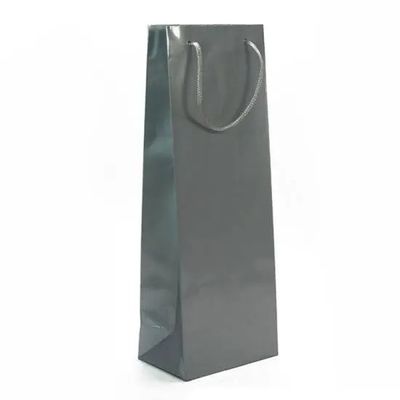 Recyclable Custom Design Wine Fashion Art Coated Gift Paper Bags